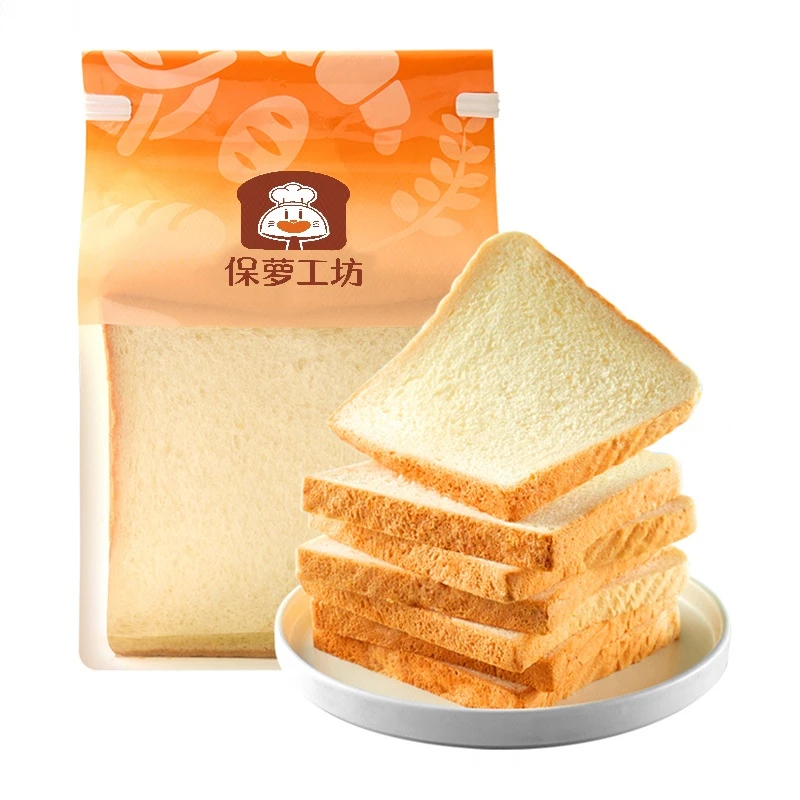 保萝工坊鲜奶白吐司面包6片240g/份