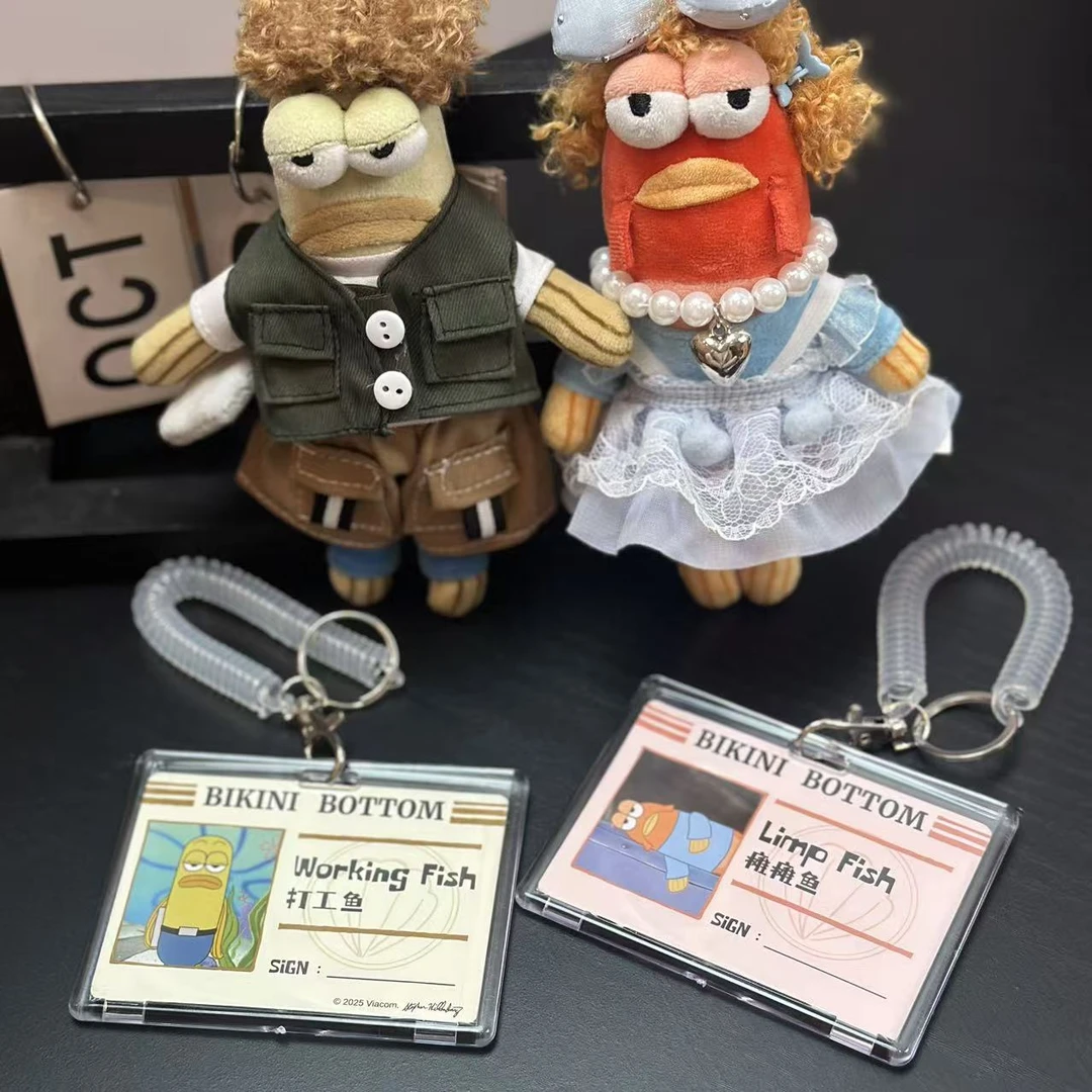 亚克力硬壳卡套比奇堡居民丑鱼亚克力硬壳卡套（不用剪卡)