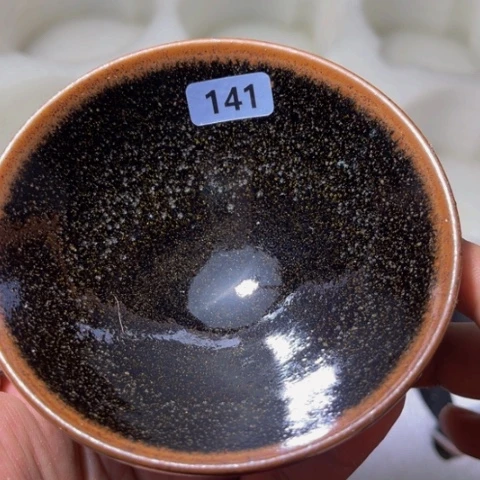 茶盏原矿原釉柴烧建盏