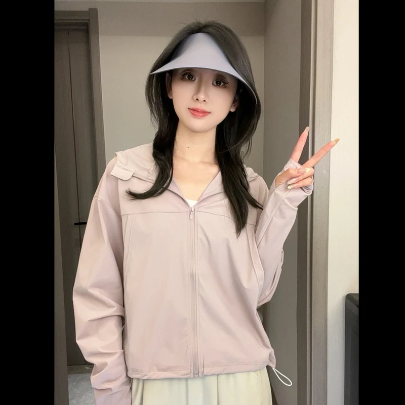 【原纱2.0】夏季透气轻薄运动户外防紫外线原纱防晒衣女冰感ins外穿