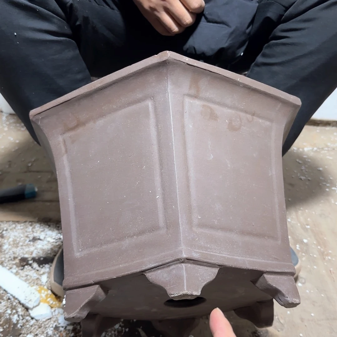 紫砂花盆口径33 28高度22