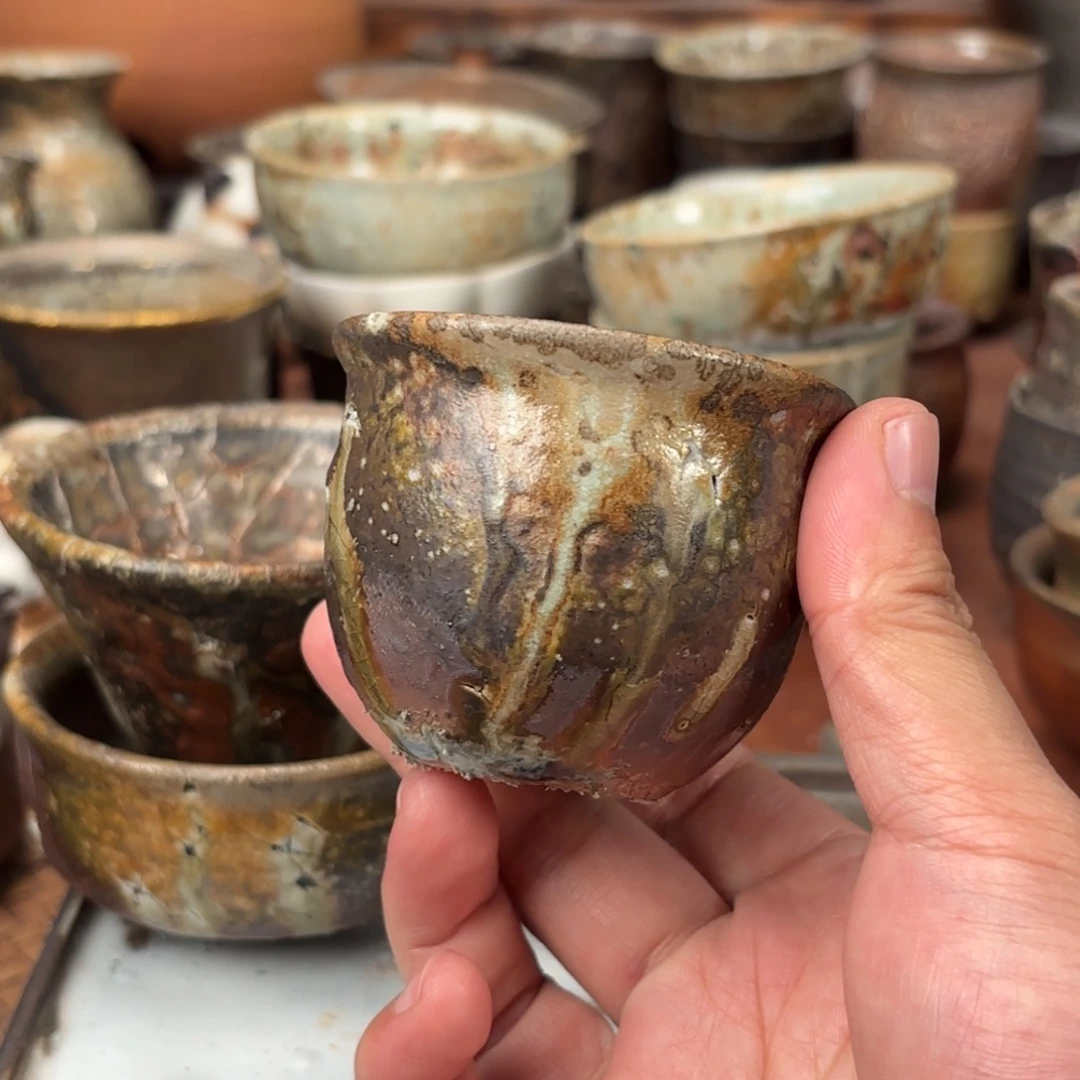 柴烧好看的器物啦