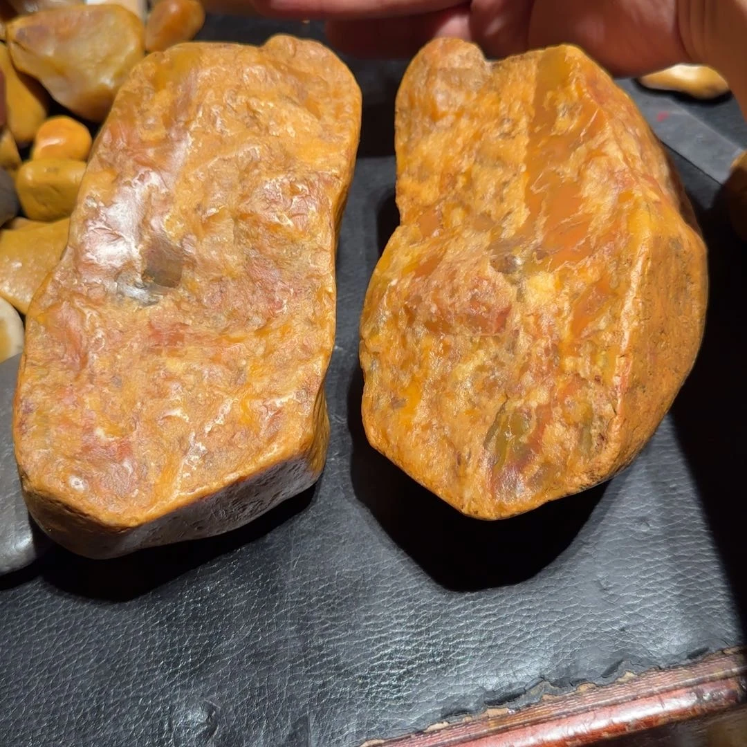 老挝石用****8田黄原石，