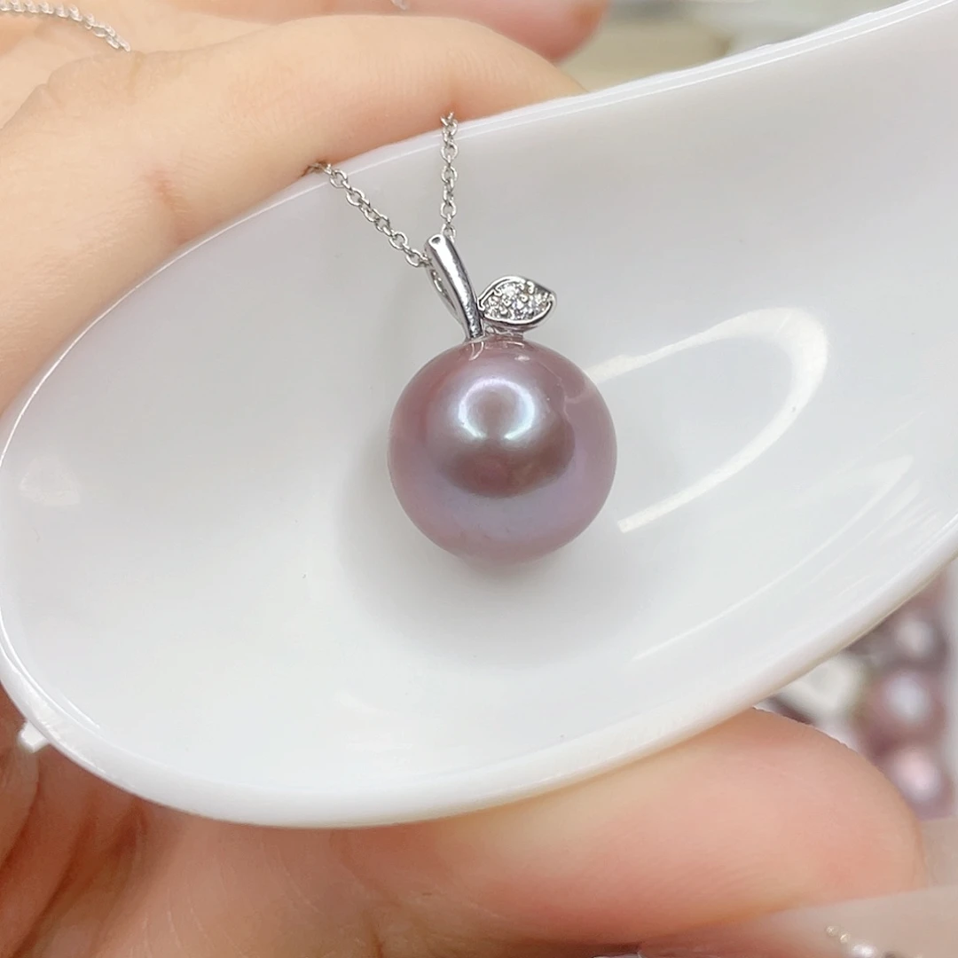 淡水珍珠未镶嵌吊坠(赠链)