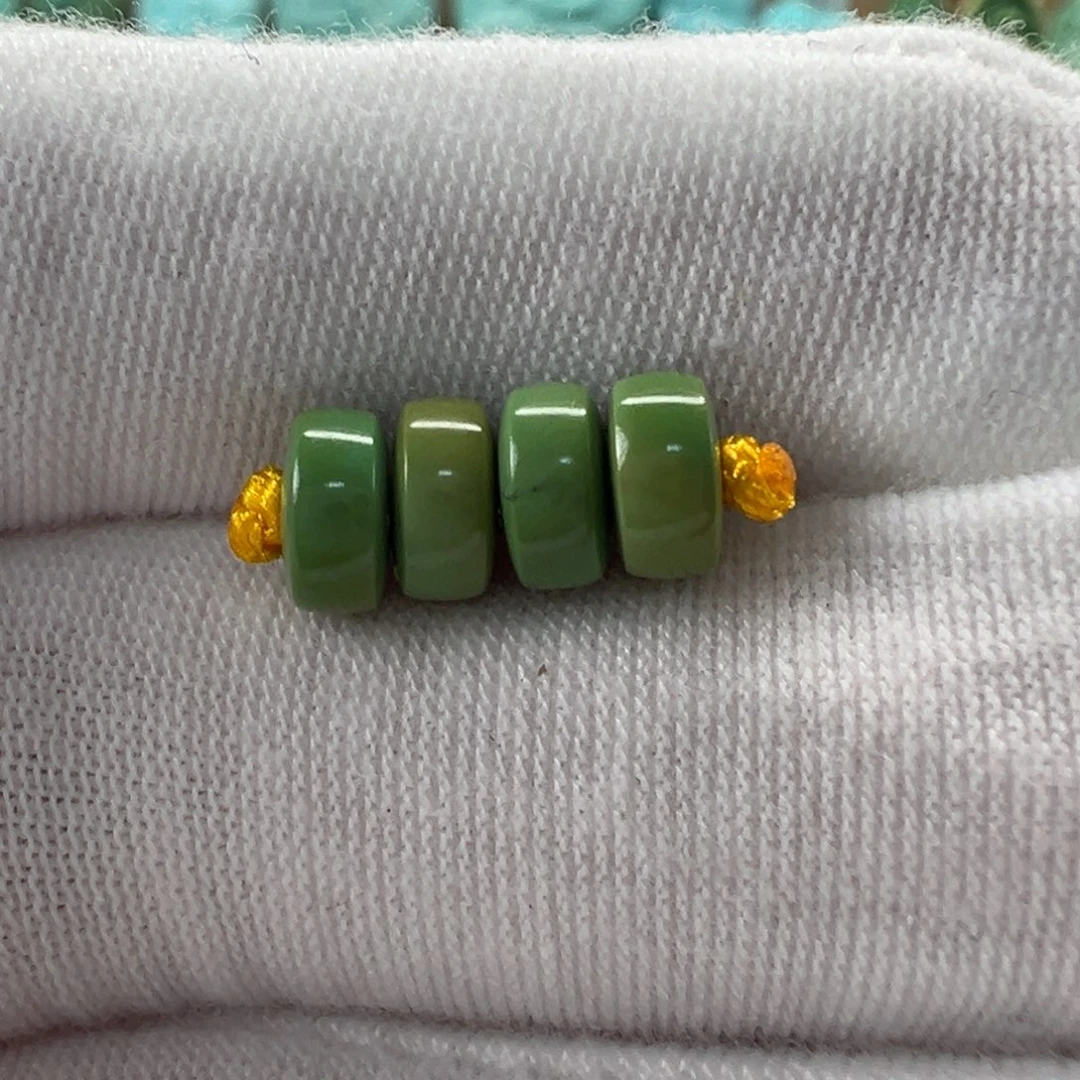 未镶嵌绿松石隔片6mm观*叔