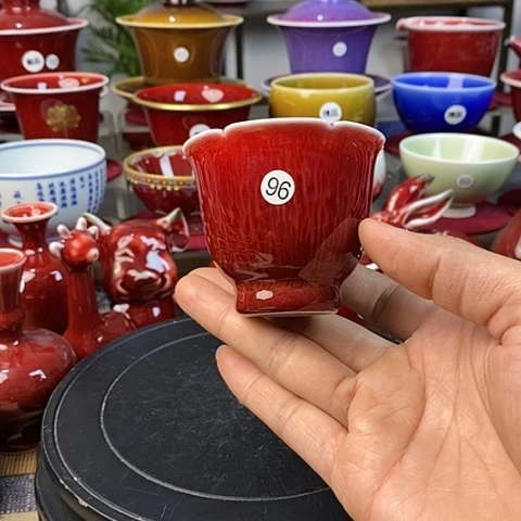 【闪购商品】景德镇名陶雅玩原矿郎红