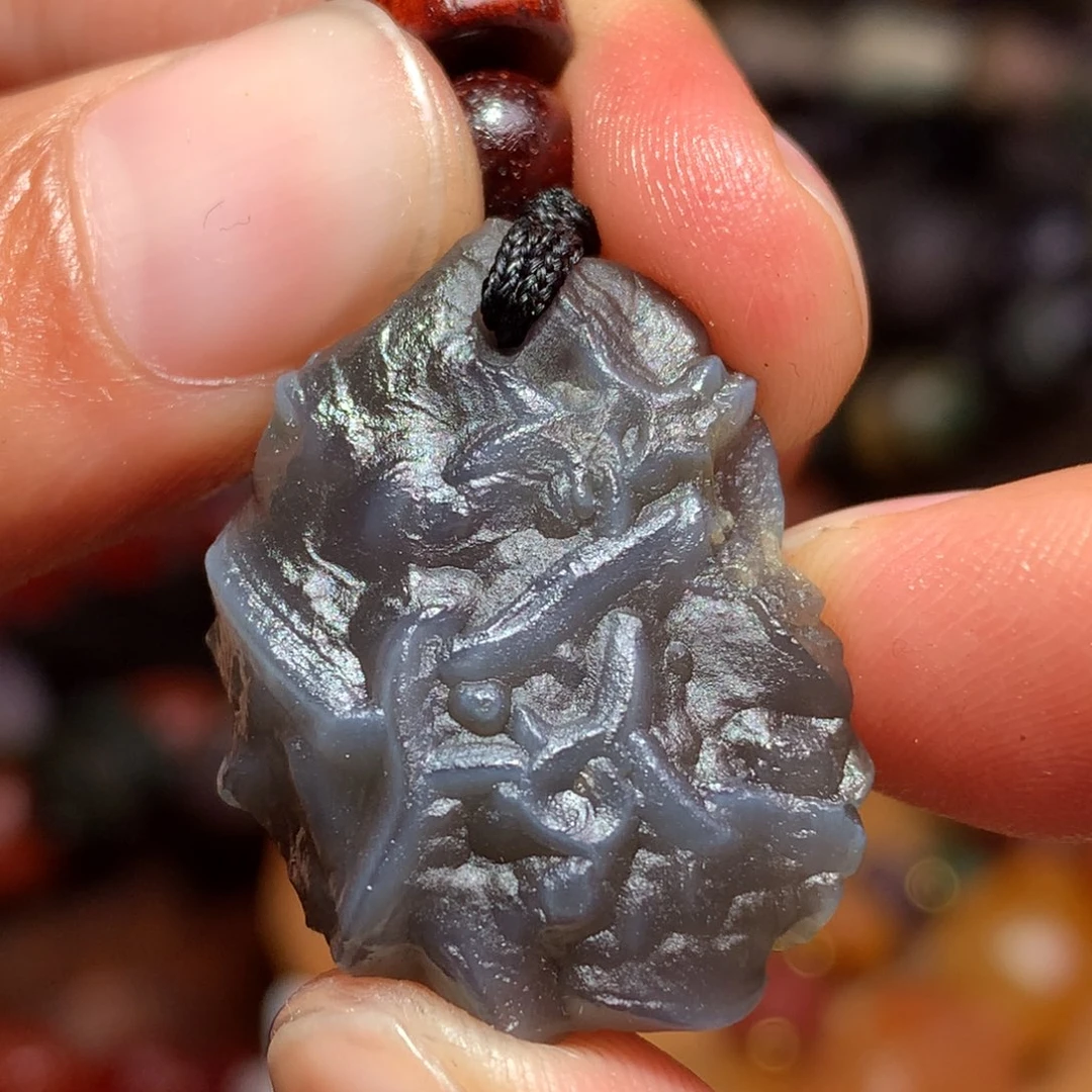 未镶嵌玛瑙/玉髓珠宝半成品