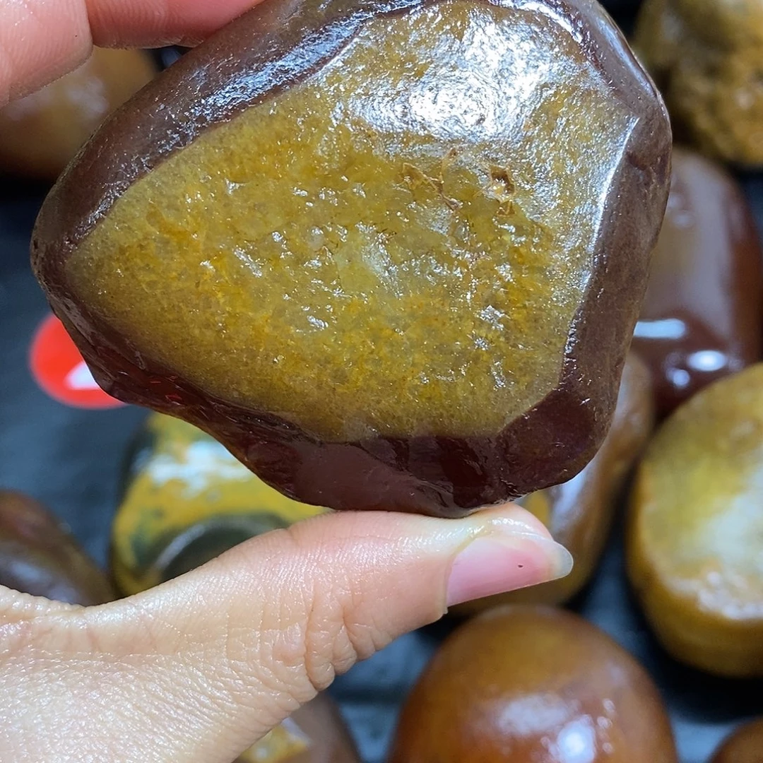 玛瑙/玉髓未镶嵌手把件