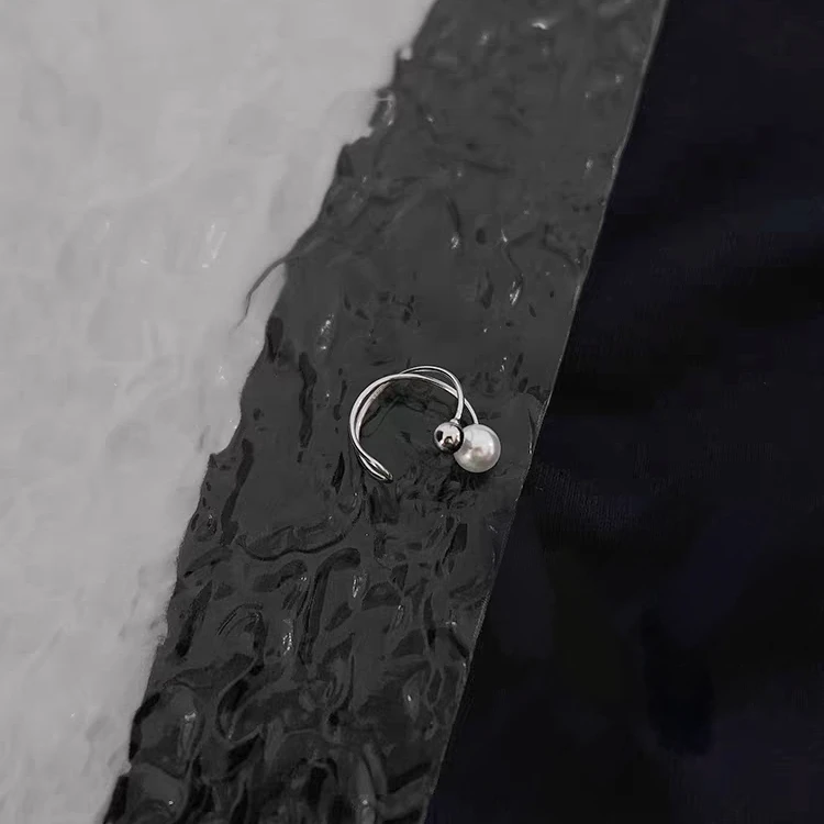 铜合金耳饰 BIBI【极简珠】耳夹EH245