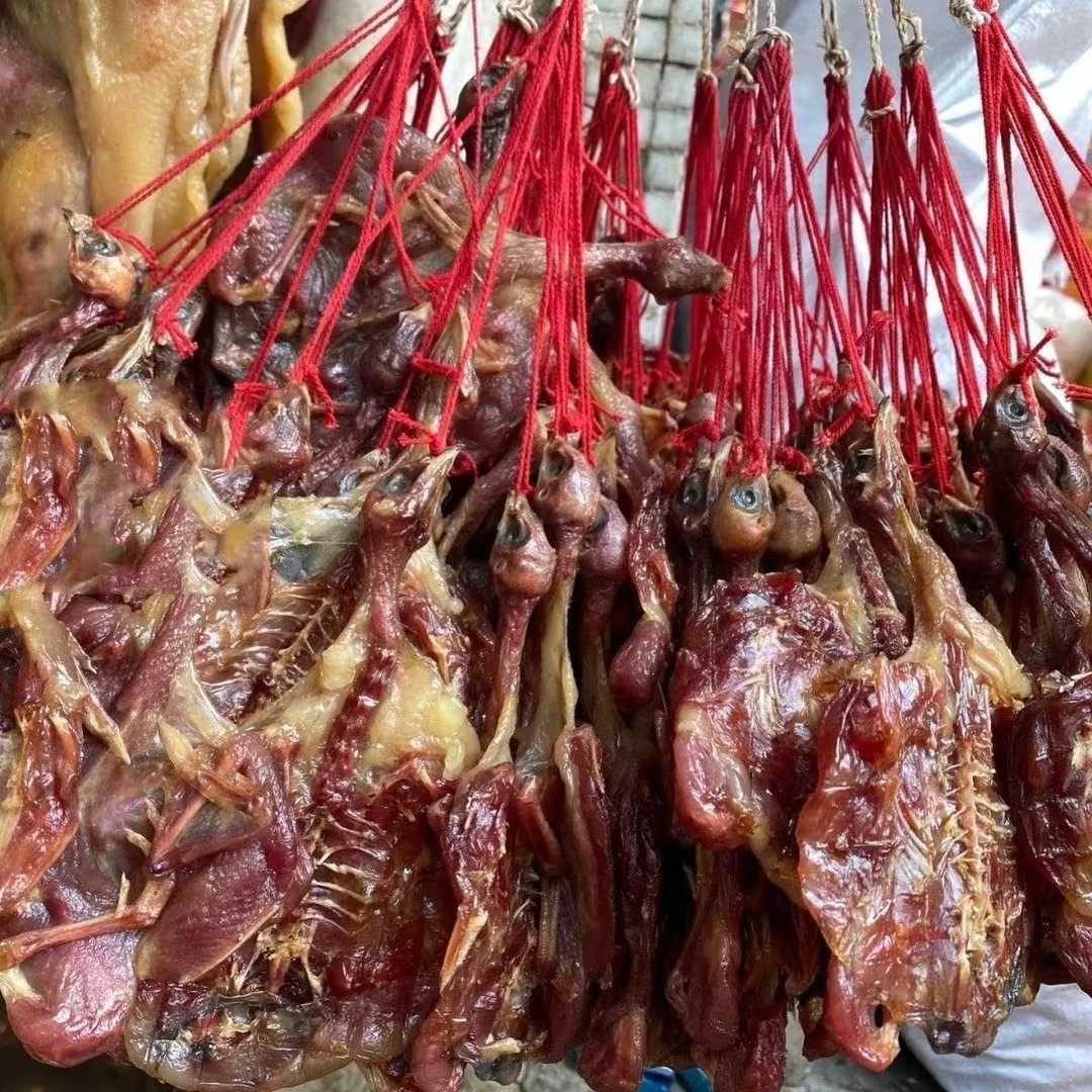 河南固始传统农家散养新鲜腌制风干鹌鹑咸香晒干越嚼越香下酒菜