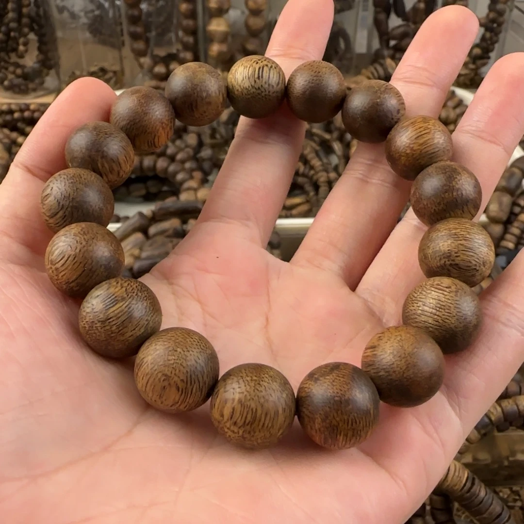 天***星沉香手串奇楠手串12.5克卡1.3