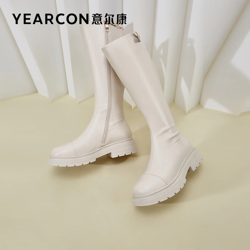 【苗苗专享】意尔康冬季时尚休闲女靴