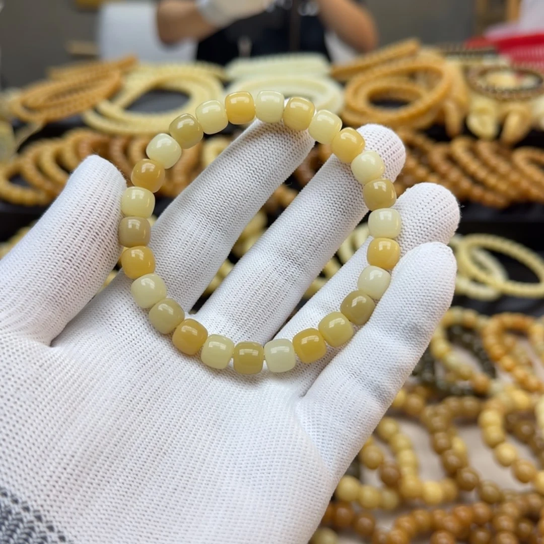 手串菩提根/象牙果8.9 5年 鬼工