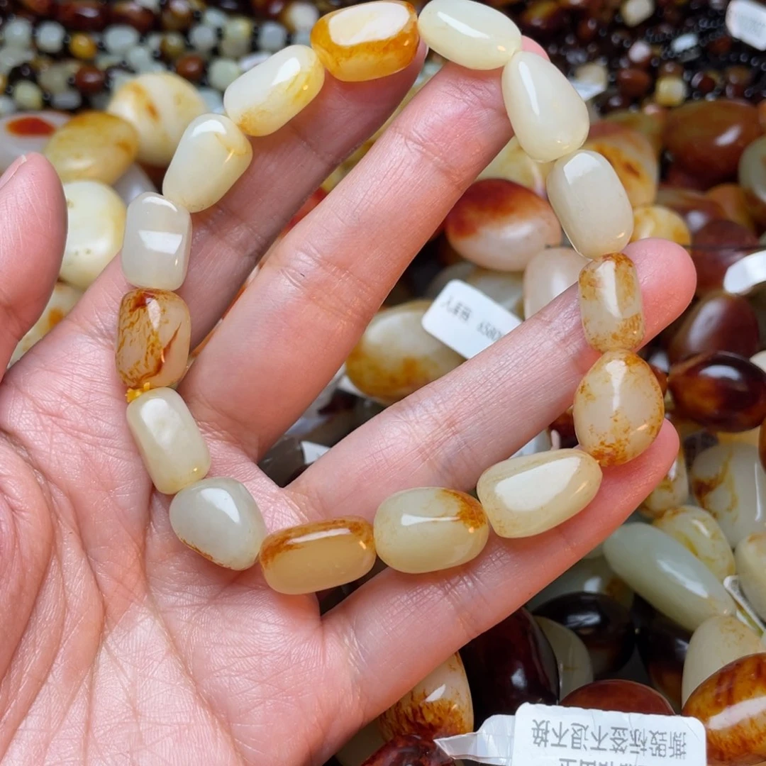 和田玉手链未镶嵌9**L