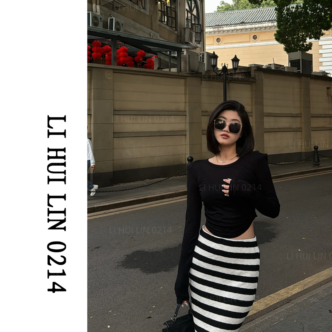 LIHUILIN/天丝防晒性感长袖t恤