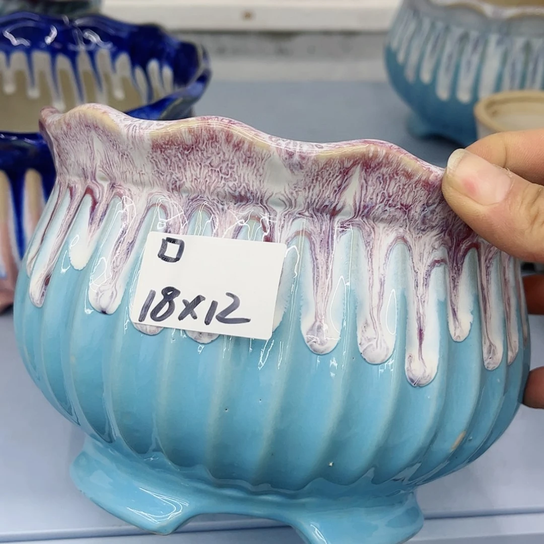 【闪购商品】陶瓷多肉绿植绿植陶瓷花盆