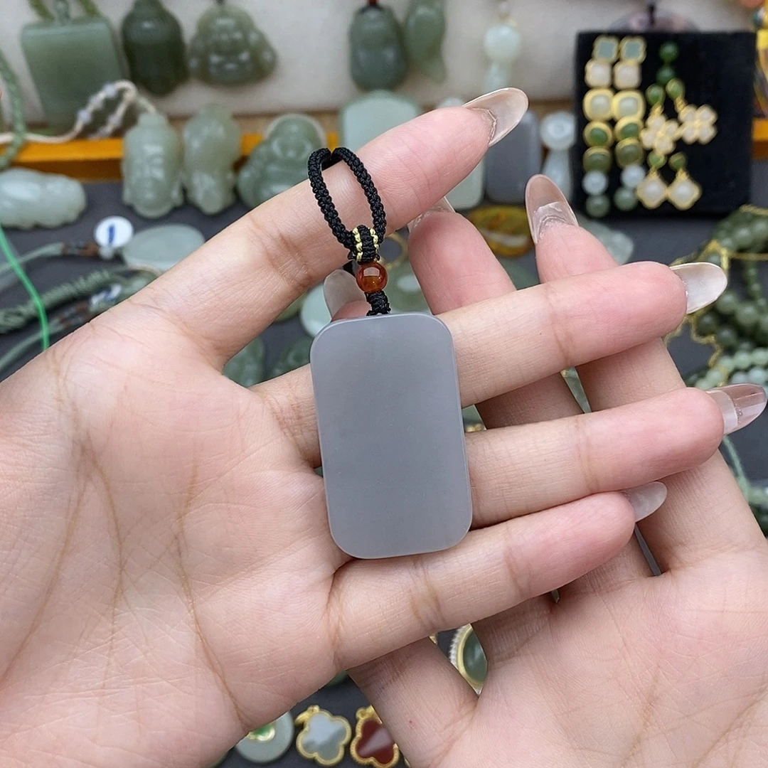 吊坠(不含链)未镶嵌和田玉