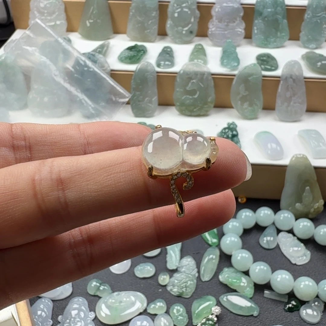 项链未镶嵌翡翠翡翠