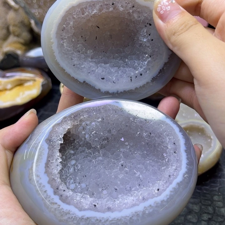 未镶嵌发饰水晶彩晶盆