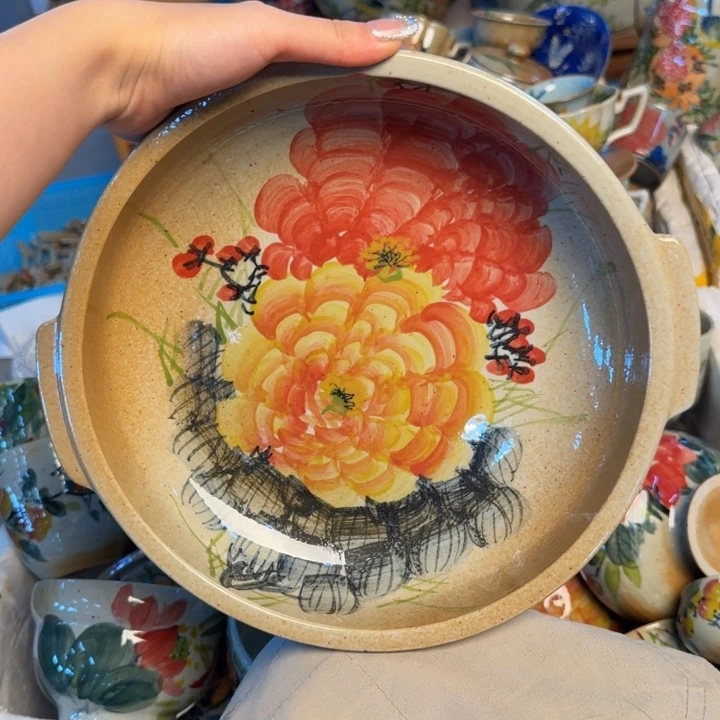 瓷片景德镇陶瓷手工手绘