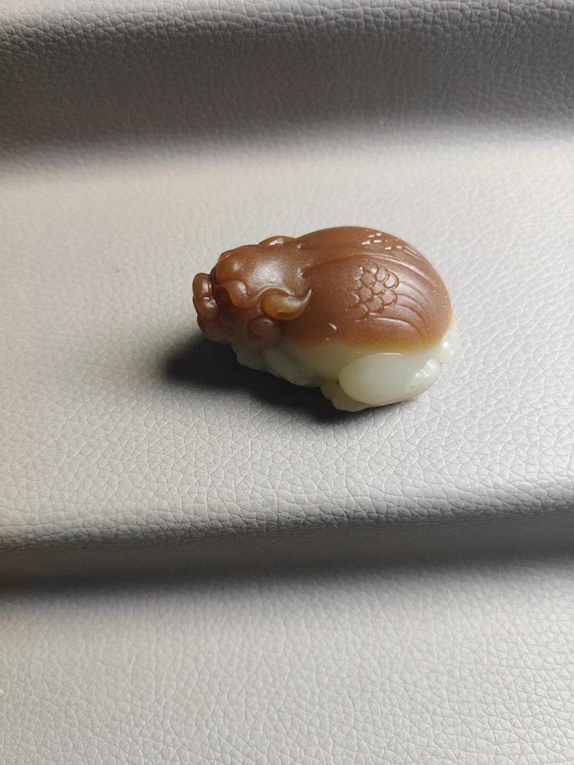 和田玉糖料招财貔貅