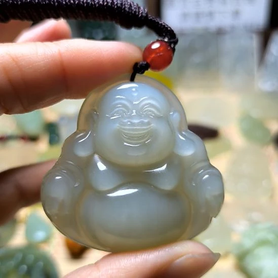 岫玉未镶嵌吊坠(不含链)