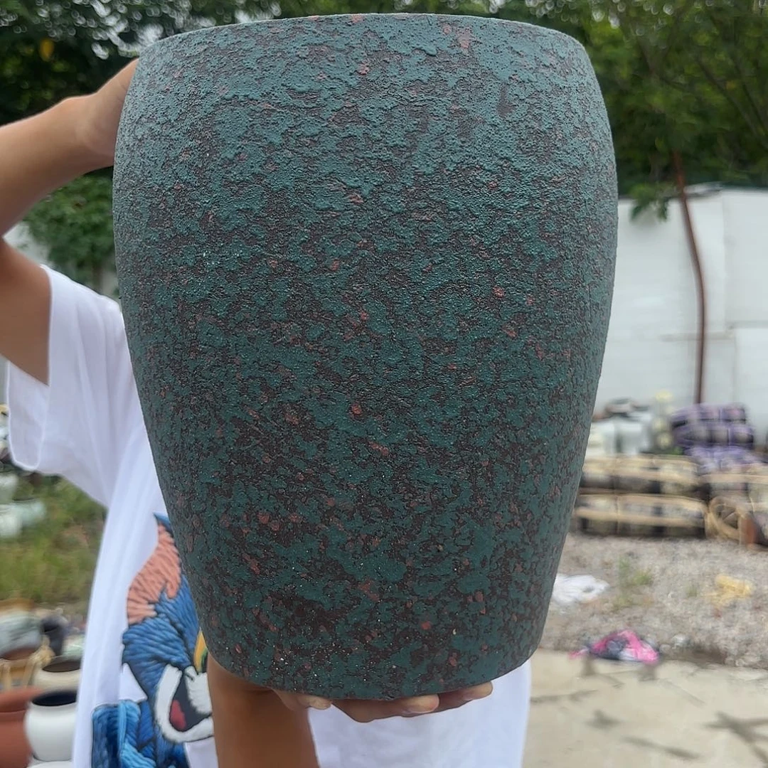 复古绿新款蛋壳口径 20高度 28