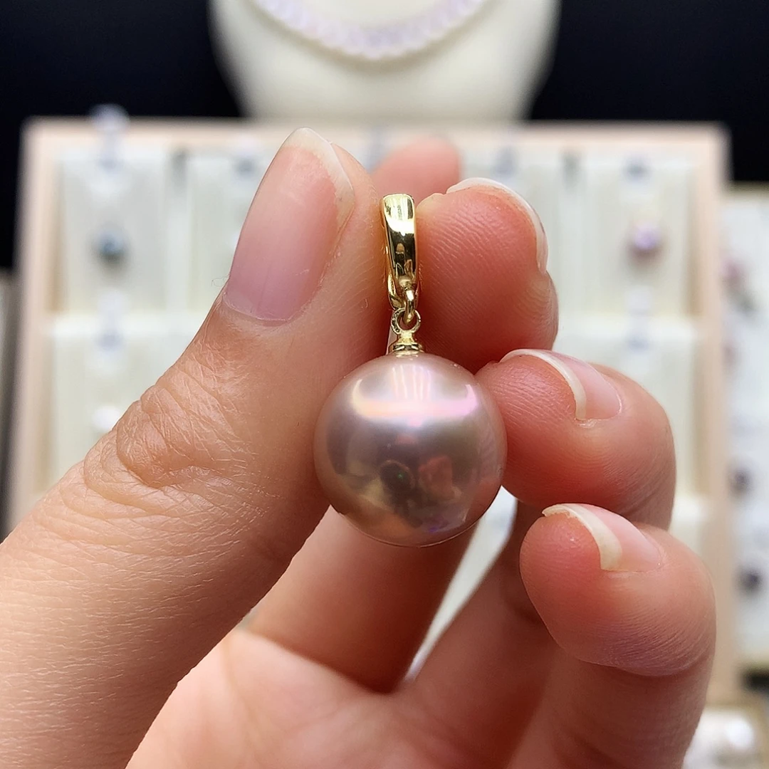 颈饰合金淡水珍珠