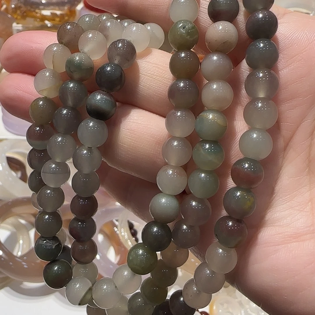 玛瑙/玉髓未镶嵌手镯