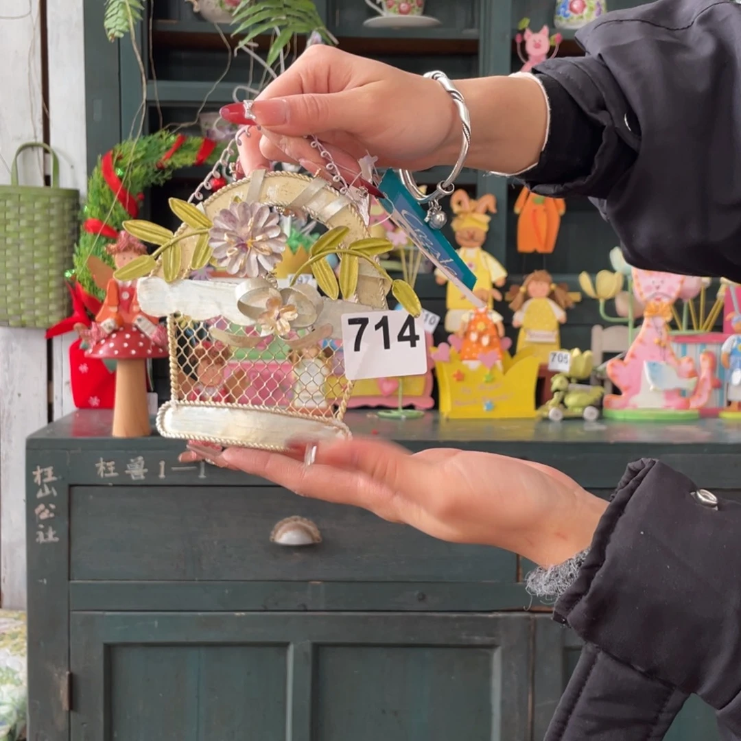 木质圣诞月福老货玩具中古风默认微瑕