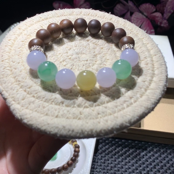 翡翠散珠78折特价珠串卡12有包容