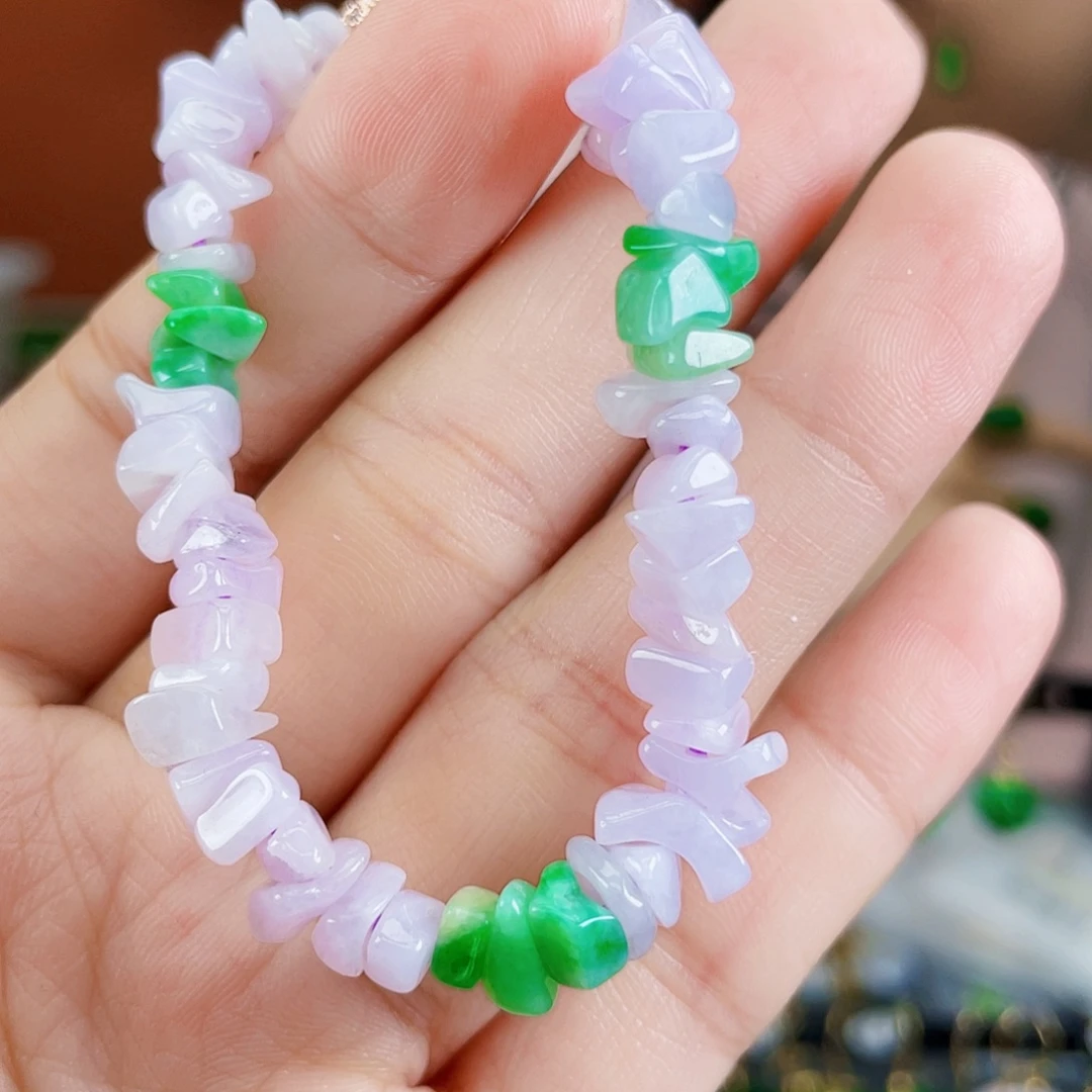 翡翠未镶嵌耳饰饰品