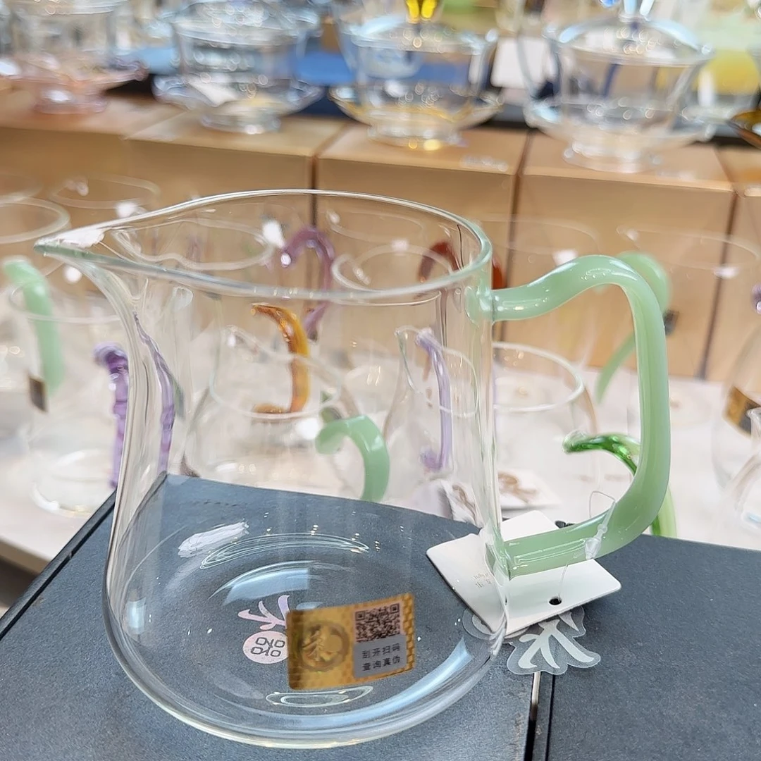 禾器卓然公道杯浅玉色
