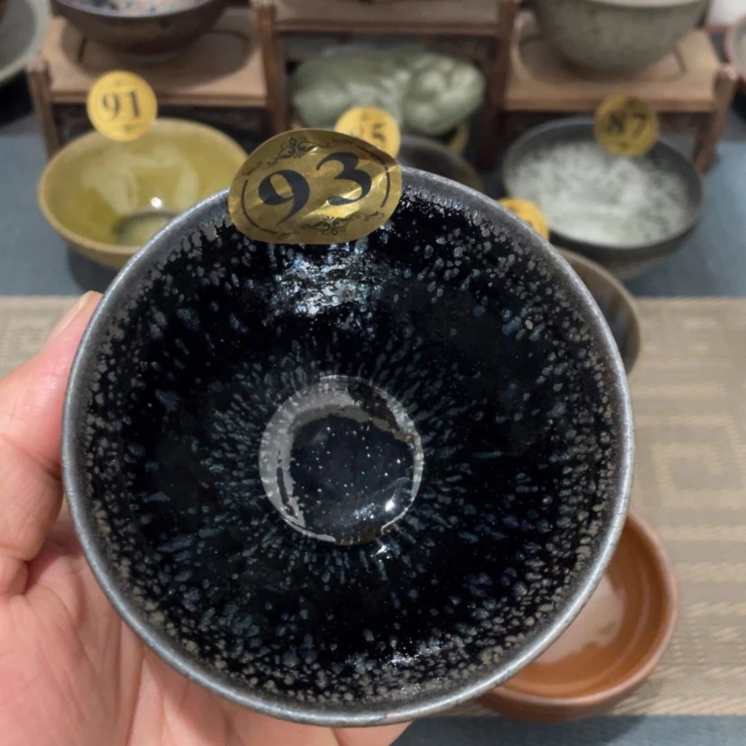 【闪购商品】茶盏柴烧建盏主人杯