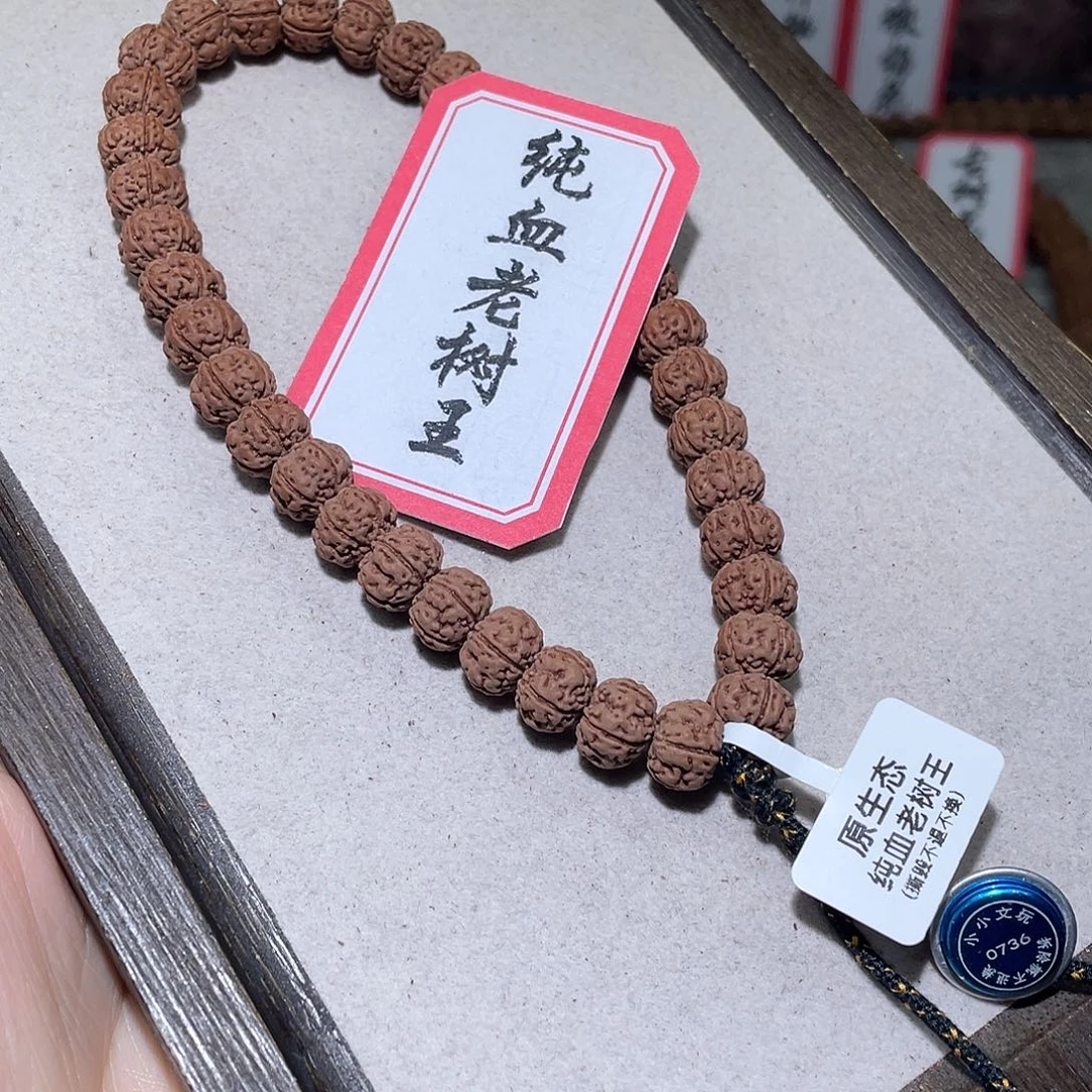 金刚菩提手串0736纯血老树王