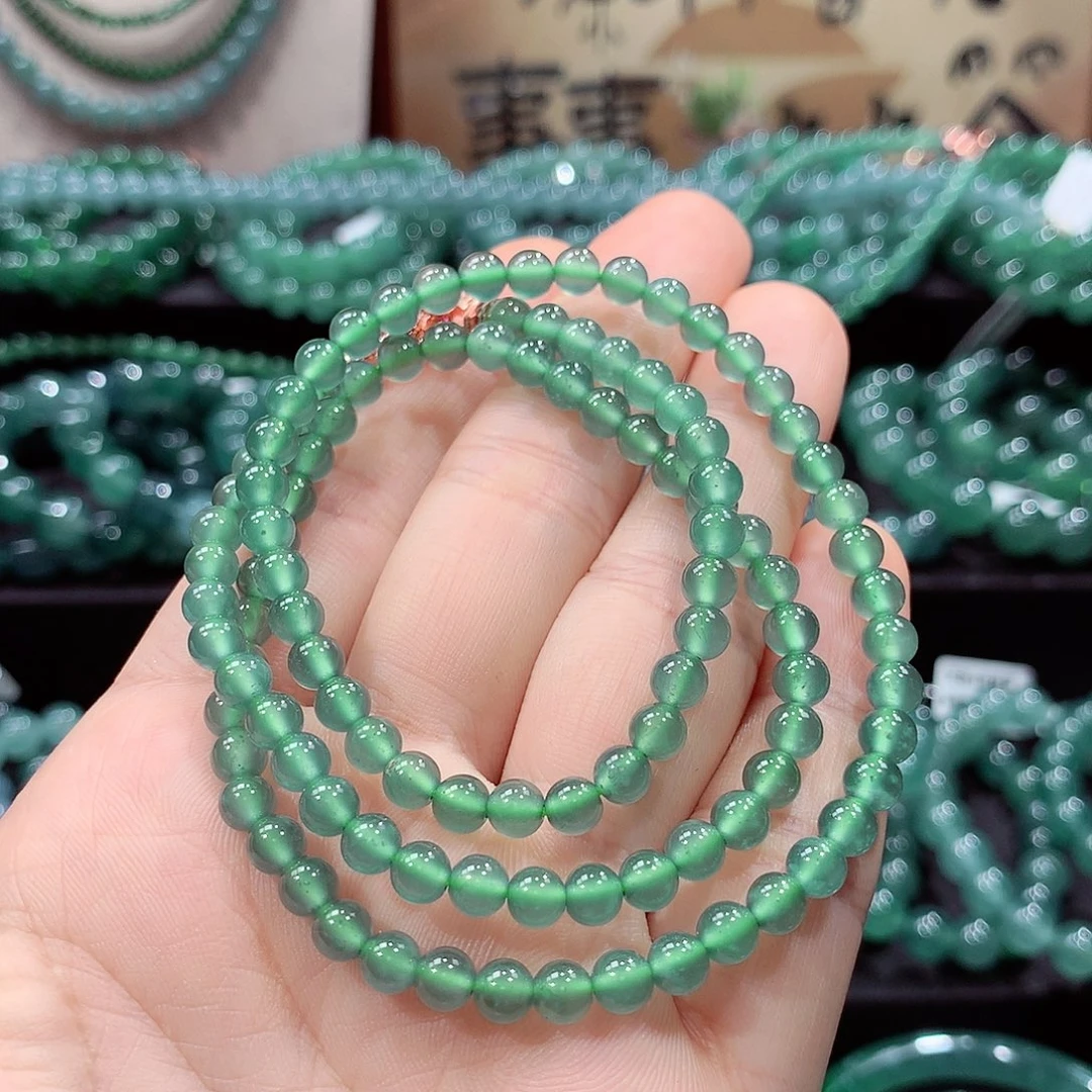 翡翠未镶嵌手链卡5