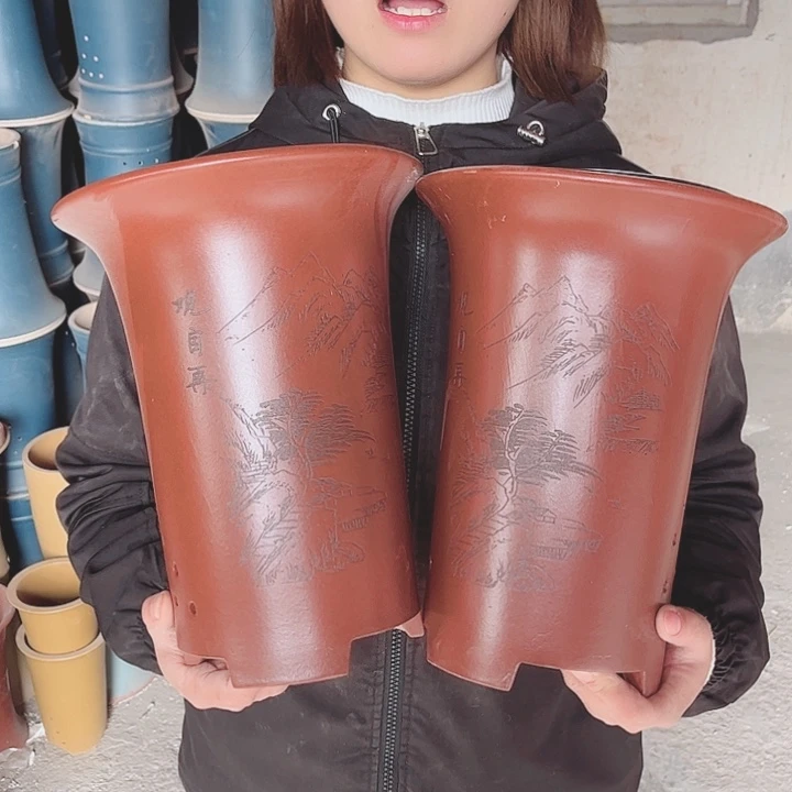 紫砂花盆宜兴紫砂花盆