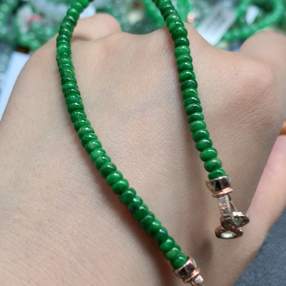 未镶嵌手链翡翠翡翠