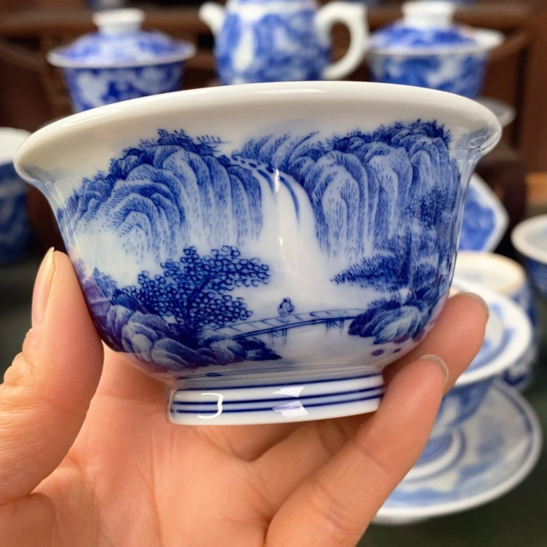 杯景德镇陶瓷手工手绘