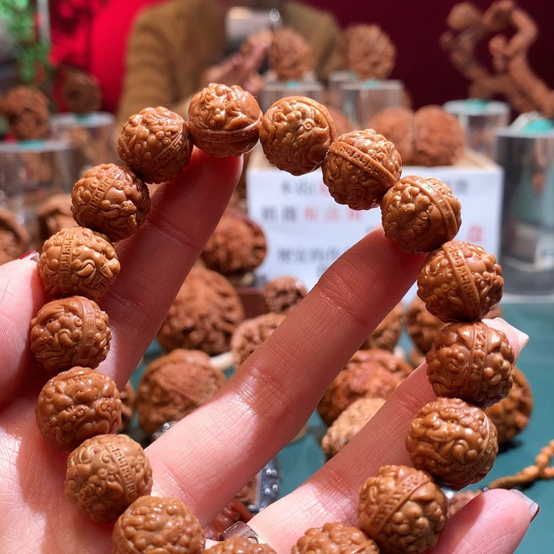 猴头核桃手串———————-