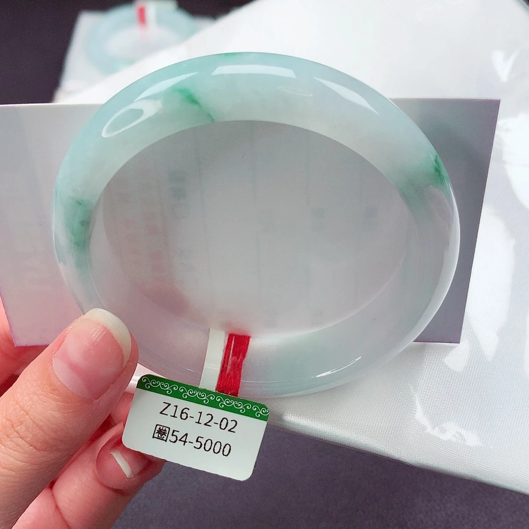 翡翠未镶嵌手镯缅甸天然a货翡翠手镯