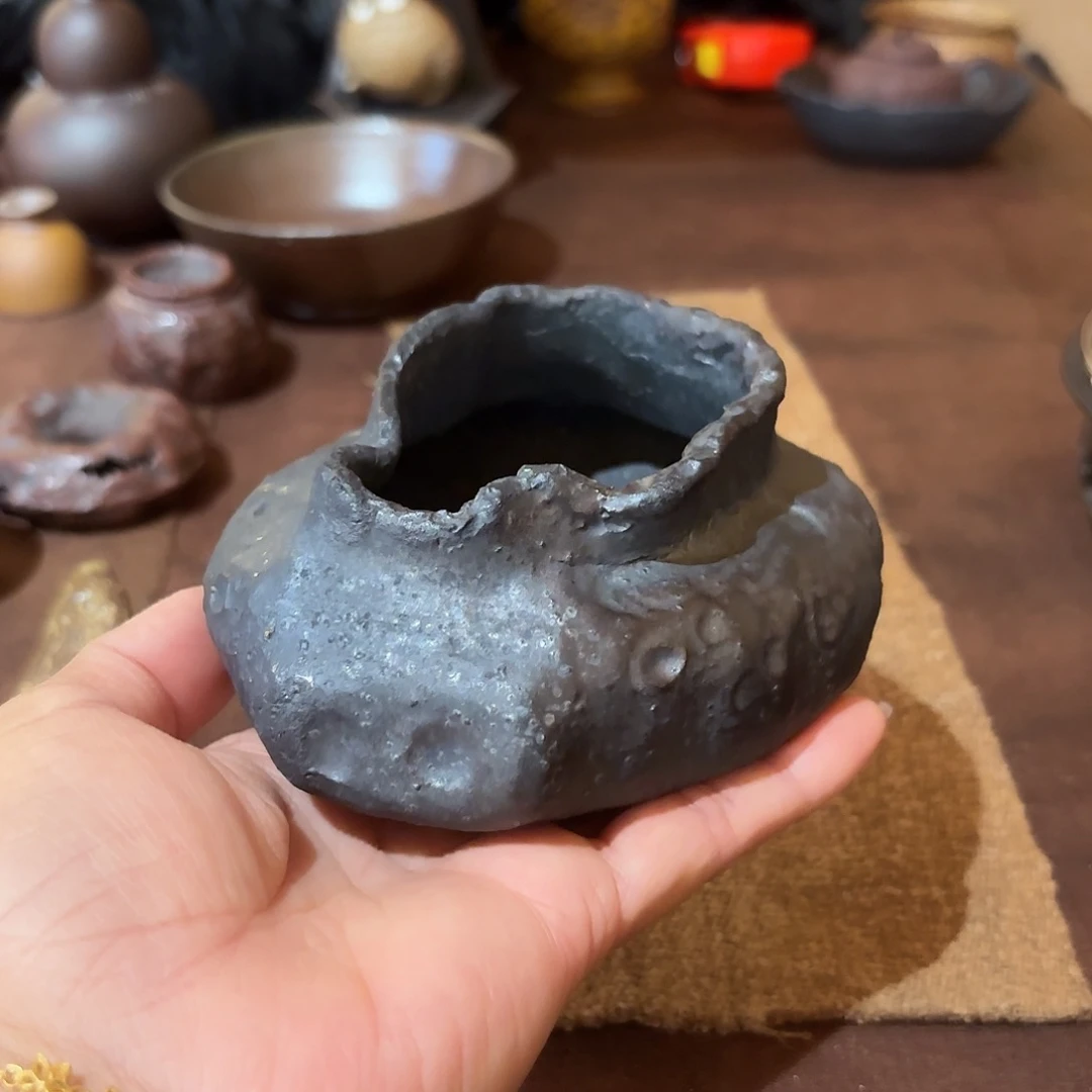 黑淘泥柴烧建水容量300