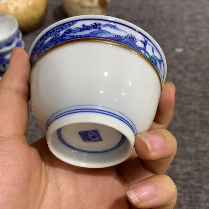 紫砂茶杯非常漂亮好看的碗