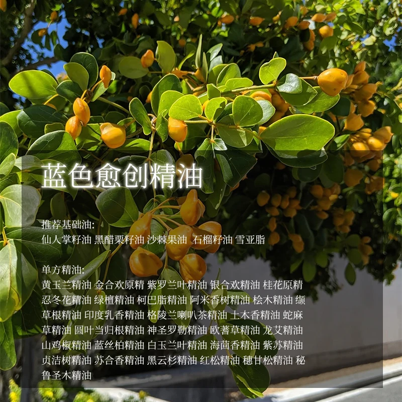 500ml蓝色愈创精油