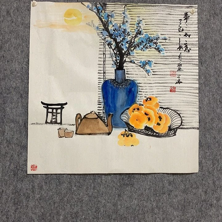 国画书法作品欣赏，书法作品