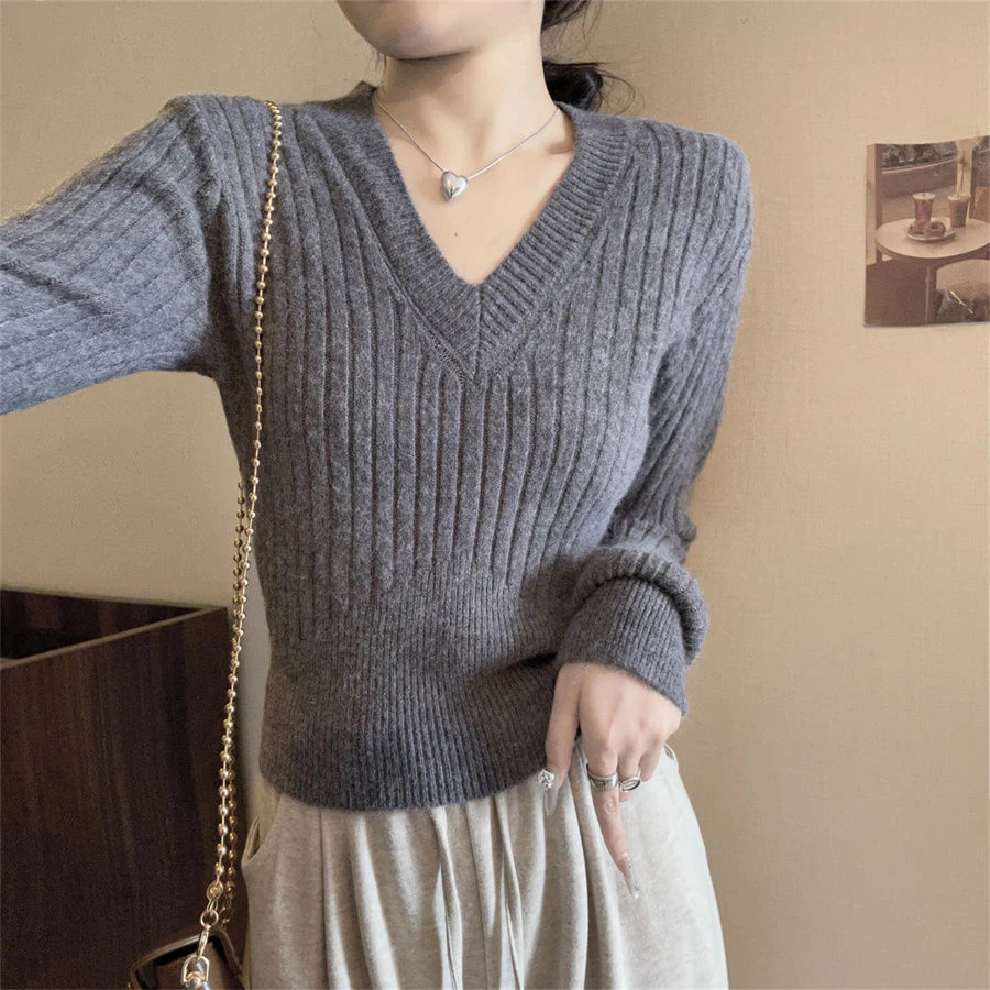 针织衫开衫毛衣非主图杂款喊号下单