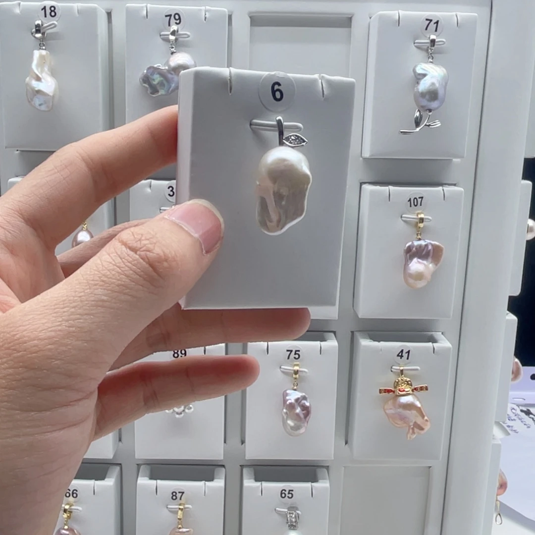 颈饰合金淡水珍珠