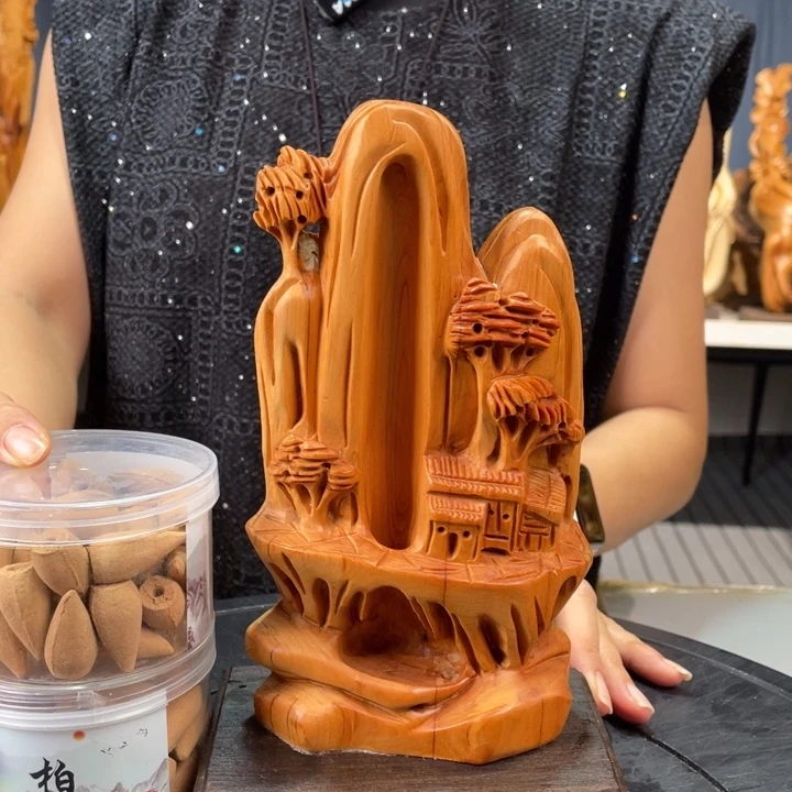 柏木（崖柏）随型摆件