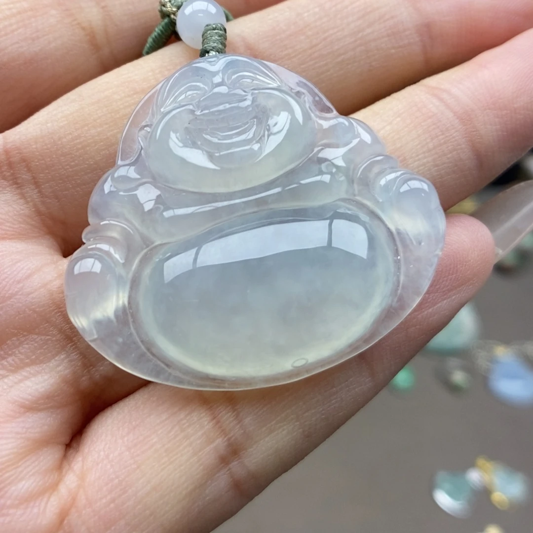 翡翠未镶嵌颈饰吊坠