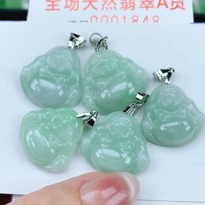 翡翠未镶嵌颈饰多样性发其1
